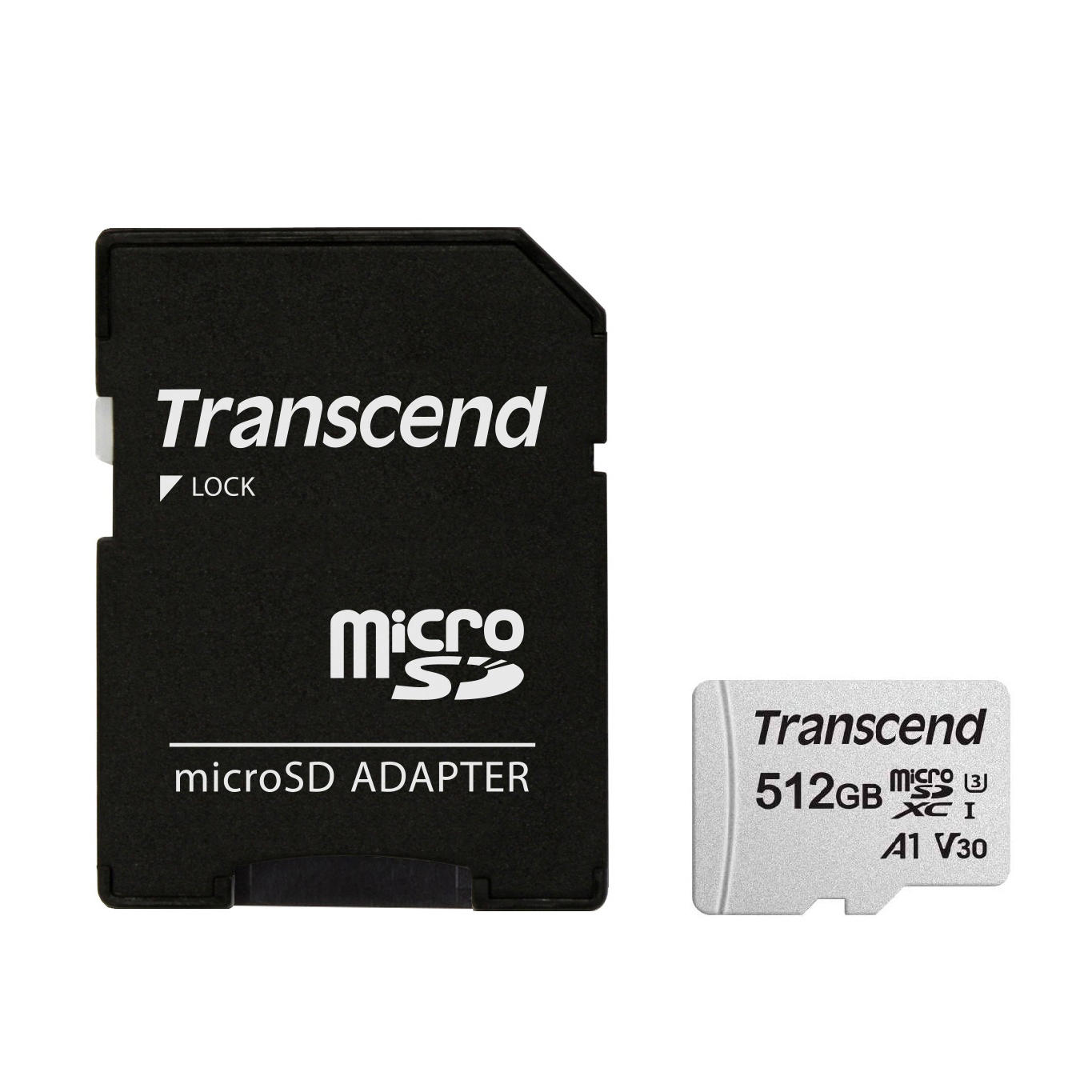 Transcend <b>512 ГБ</b><br> MicroSD (XC)