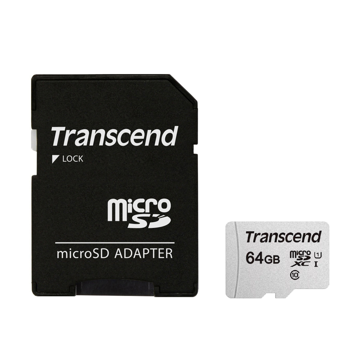 Transcend <b>64 ГБ</b><br> MicroSD (XC)